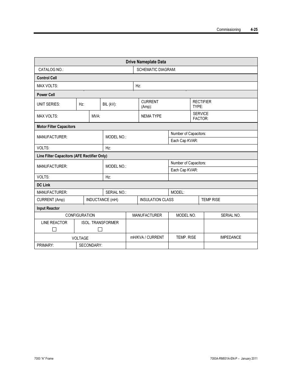 Rockwell Automation 7000A PowerFlex Medium Voltage AC Drive - Air-Cooled (A Frame) User Manual | Page 179 / 412