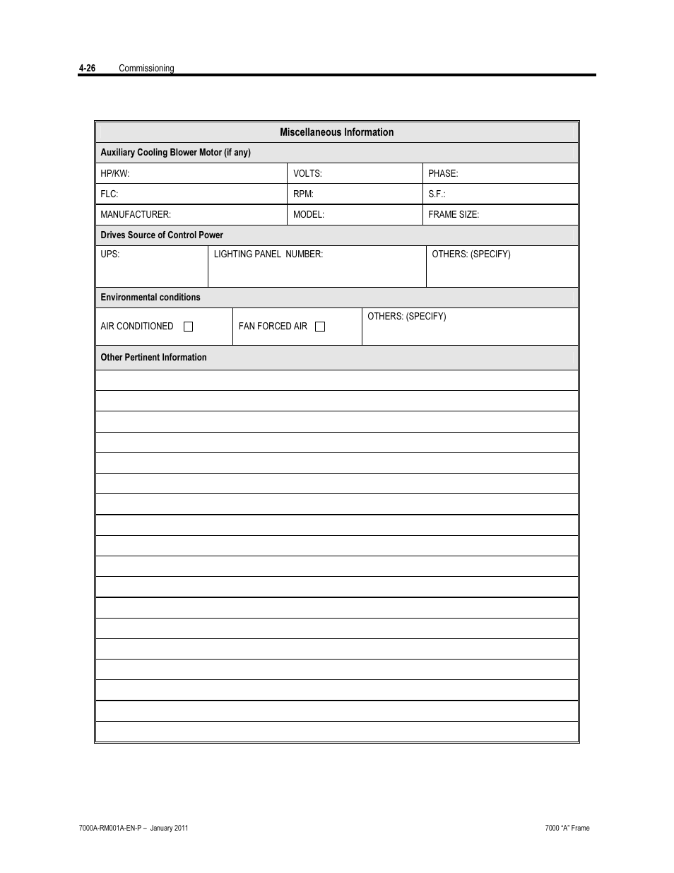 Rockwell Automation 7000A PowerFlex Medium Voltage AC Drive - Air-Cooled (A Frame) User Manual | Page 180 / 412