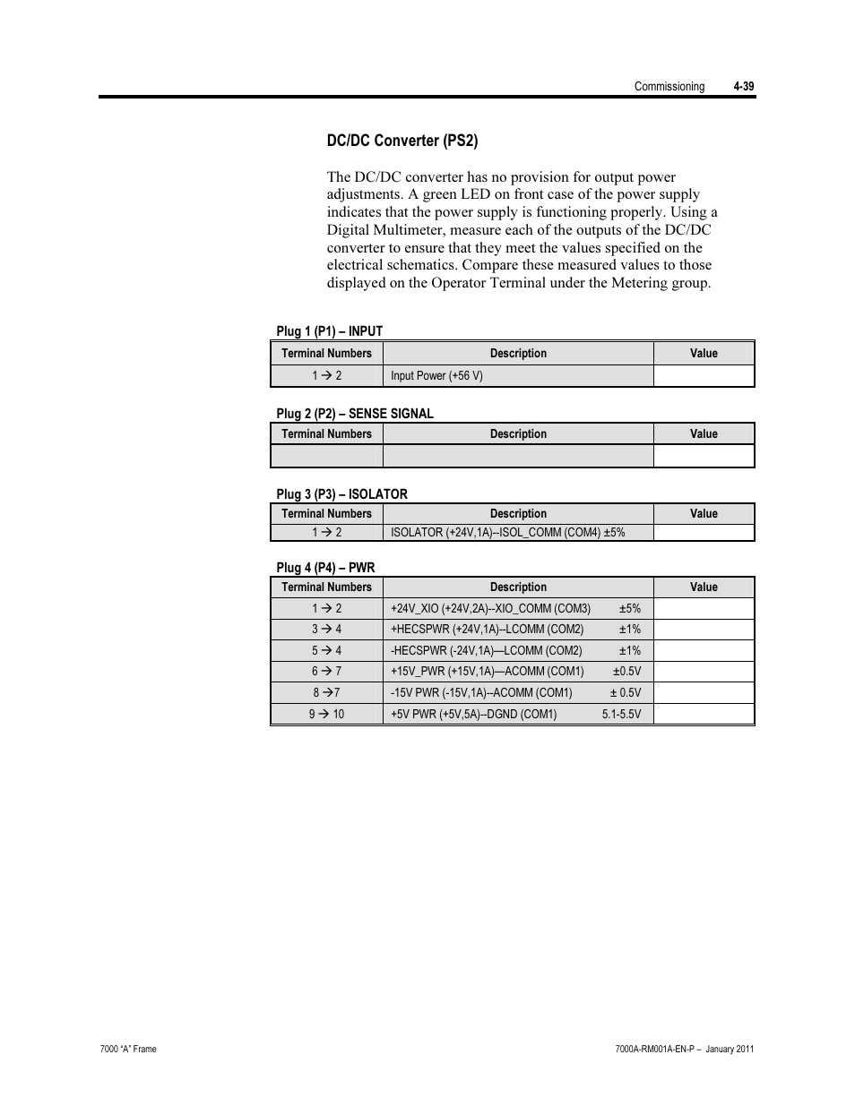 Dc/dc converter (ps2) | Rockwell Automation 7000A PowerFlex Medium Voltage AC Drive - Air-Cooled (A Frame) User Manual | Page 193 / 412
