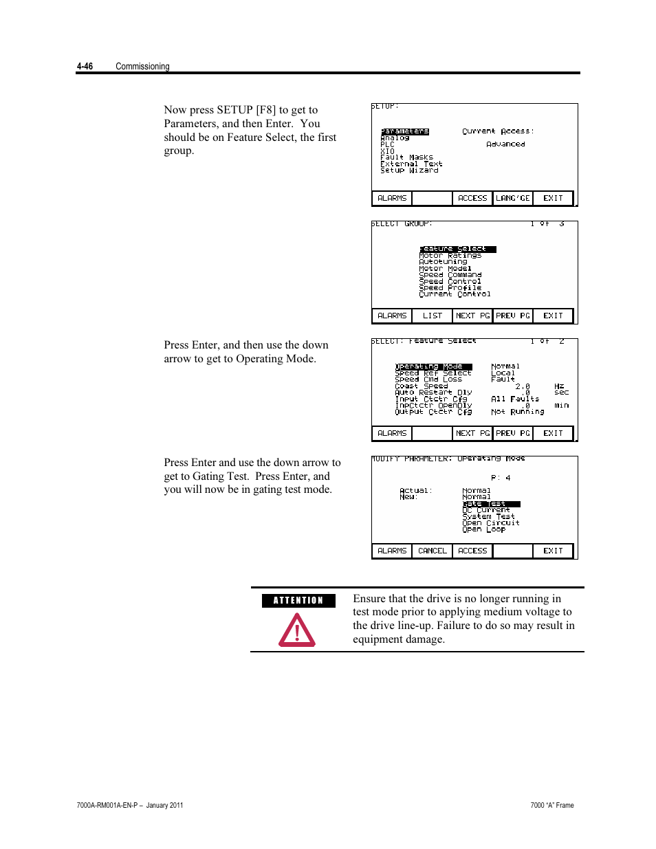 Rockwell Automation 7000A PowerFlex Medium Voltage AC Drive - Air-Cooled (A Frame) User Manual | Page 200 / 412