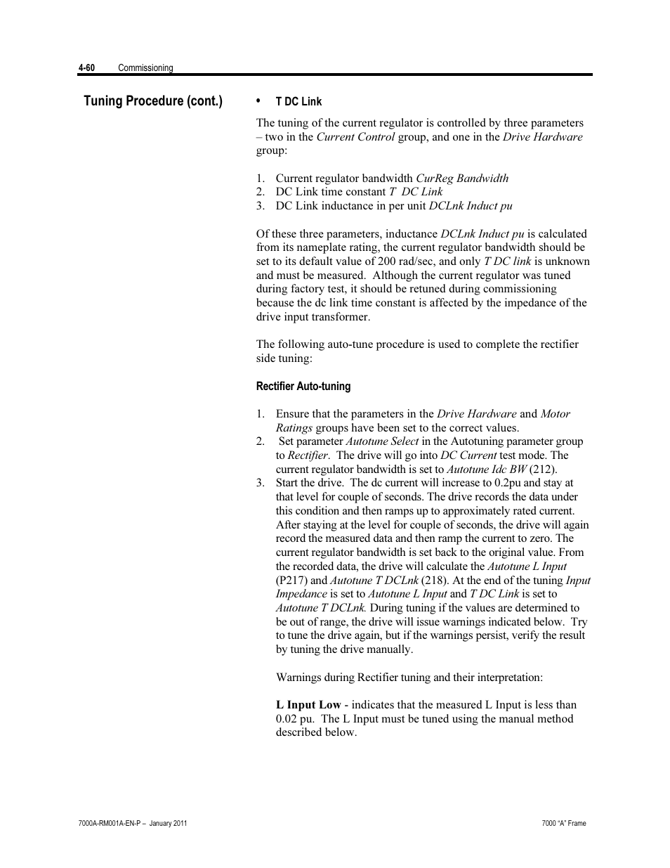 Rockwell Automation 7000A PowerFlex Medium Voltage AC Drive - Air-Cooled (A Frame) User Manual | Page 214 / 412