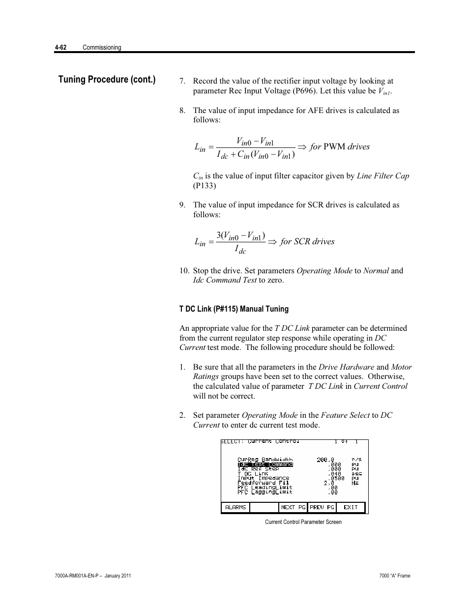 Rockwell Automation 7000A PowerFlex Medium Voltage AC Drive - Air-Cooled (A Frame) User Manual | Page 216 / 412