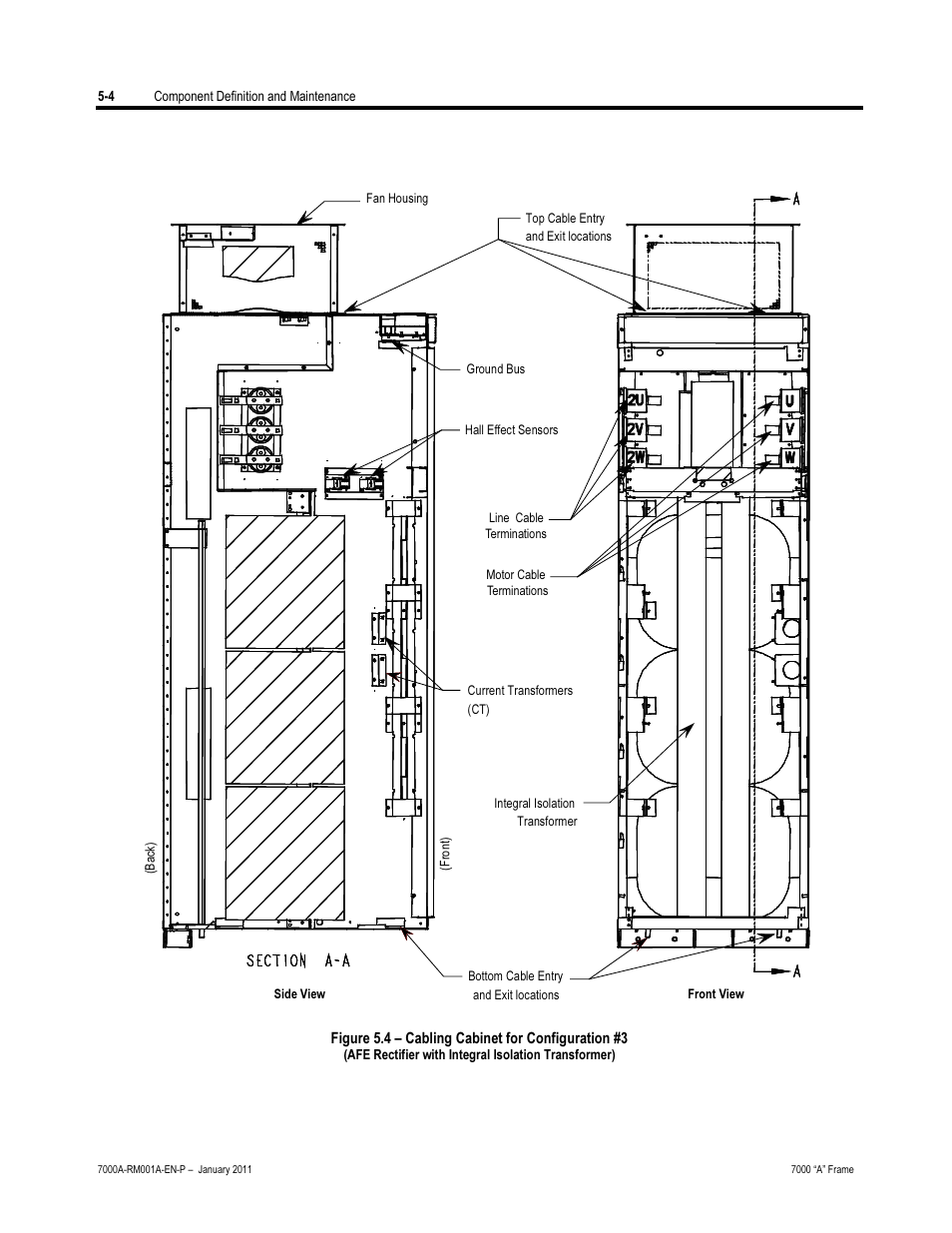Rockwell Automation 7000A PowerFlex Medium Voltage AC Drive - Air-Cooled (A Frame) User Manual | Page 246 / 412