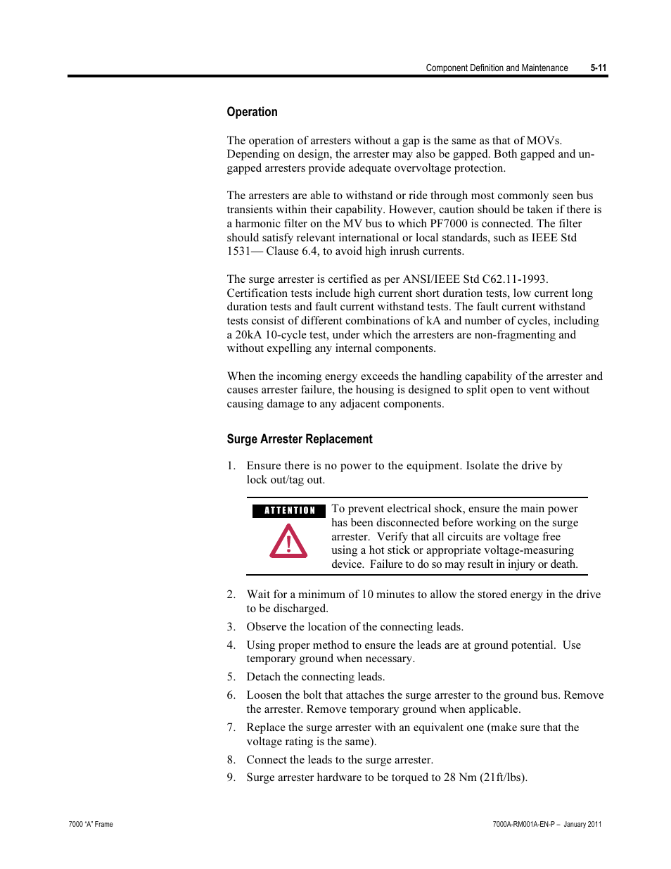 Rockwell Automation 7000A PowerFlex Medium Voltage AC Drive - Air-Cooled (A Frame) User Manual | Page 253 / 412