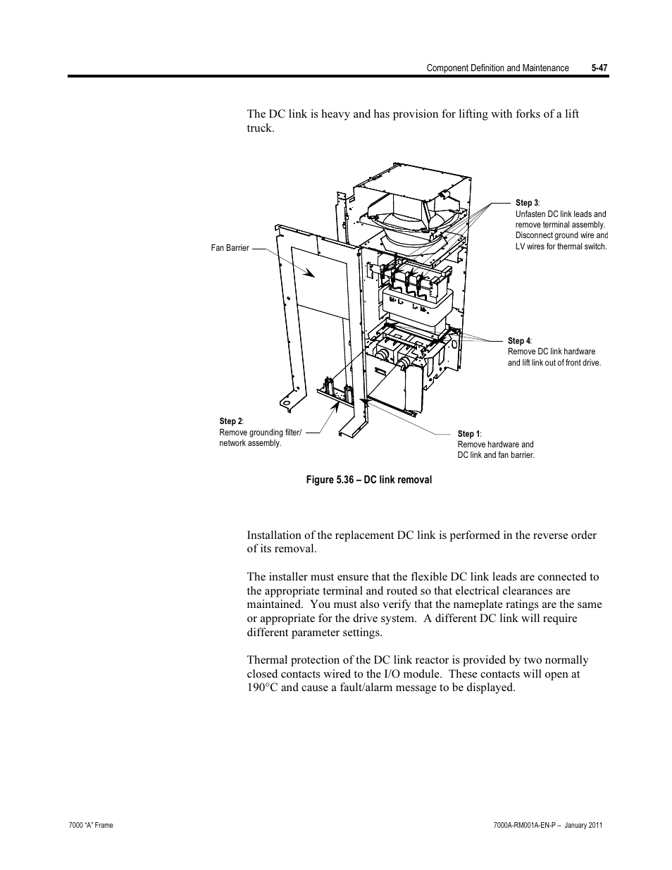 Rockwell Automation 7000A PowerFlex Medium Voltage AC Drive - Air-Cooled (A Frame) User Manual | Page 289 / 412