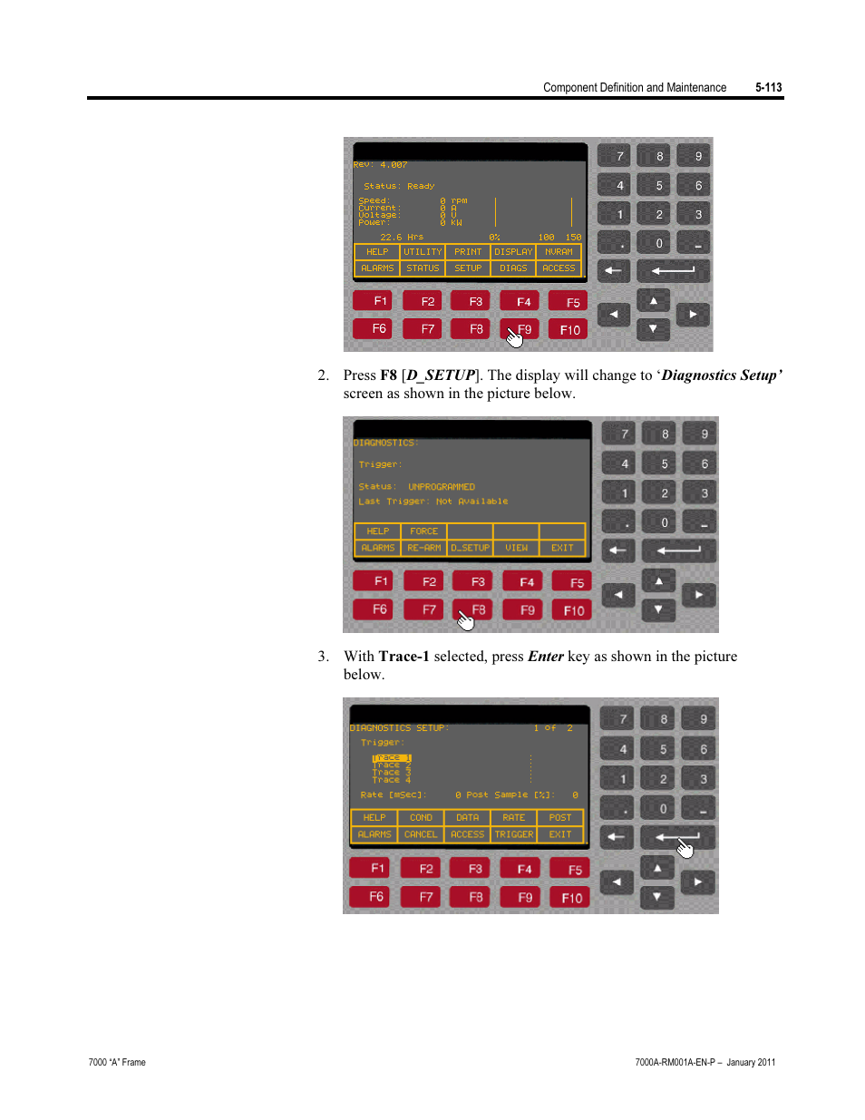 Rockwell Automation 7000A PowerFlex Medium Voltage AC Drive - Air-Cooled (A Frame) User Manual | Page 355 / 412