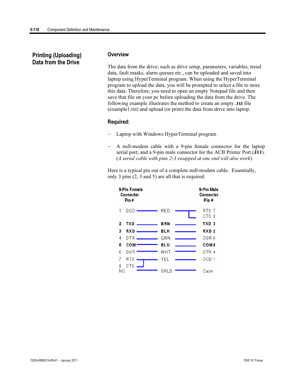 Printing (uploading) data from the drive | Rockwell Automation 7000A PowerFlex Medium Voltage AC Drive - Air-Cooled (A Frame) User Manual | Page 360 / 412