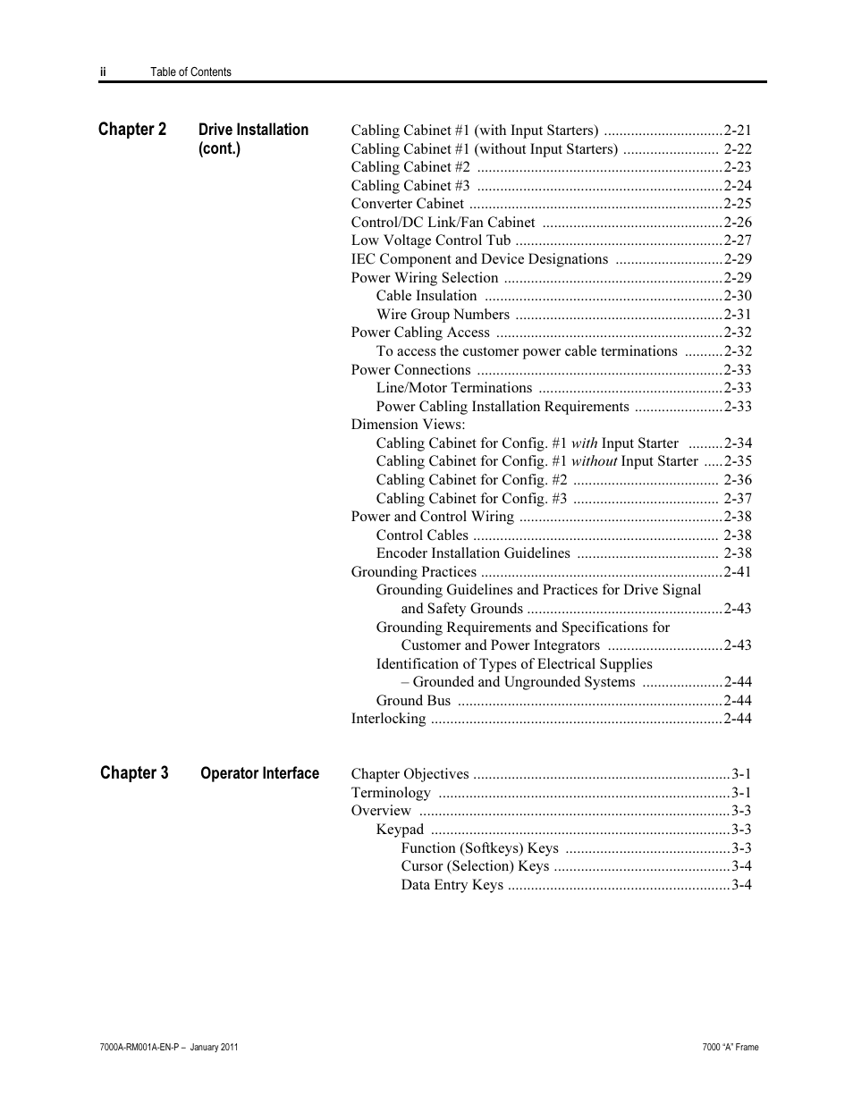 Rockwell Automation 7000A PowerFlex Medium Voltage AC Drive - Air-Cooled (A Frame) User Manual | Page 4 / 412