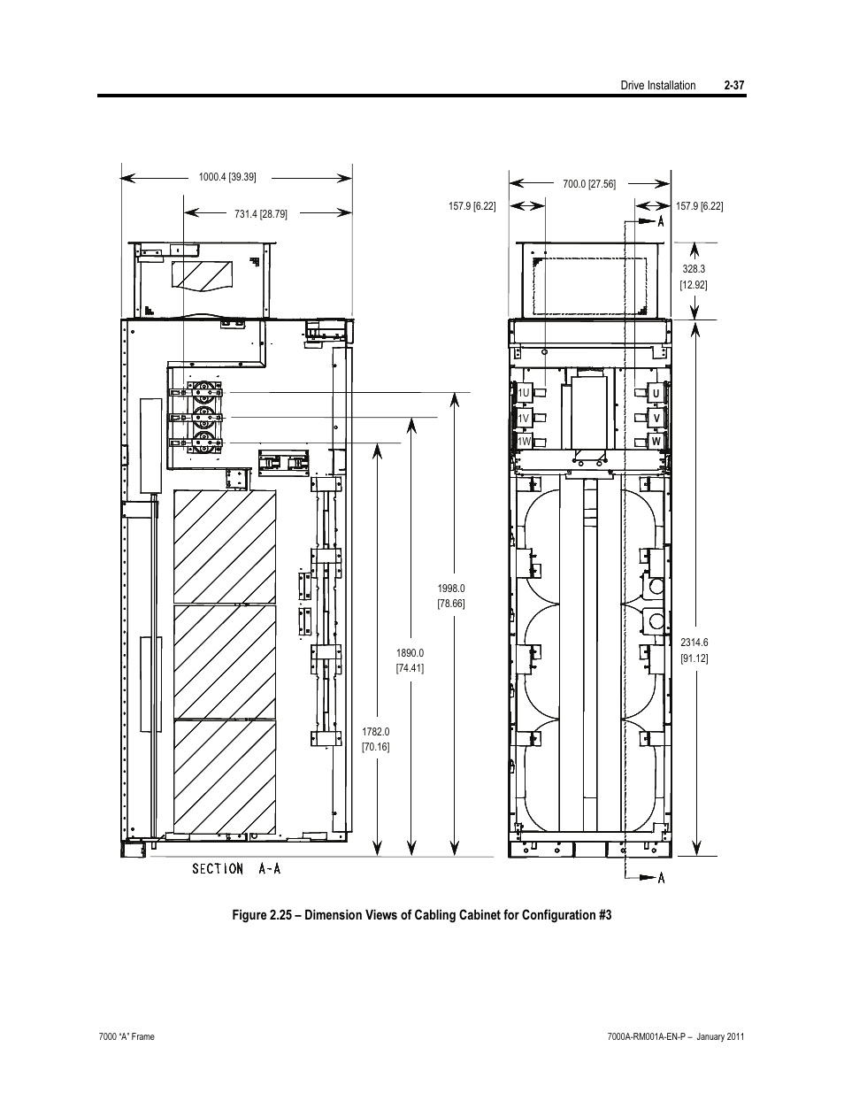 Rockwell Automation 7000A PowerFlex Medium Voltage AC Drive - Air-Cooled (A Frame) User Manual | Page 67 / 412