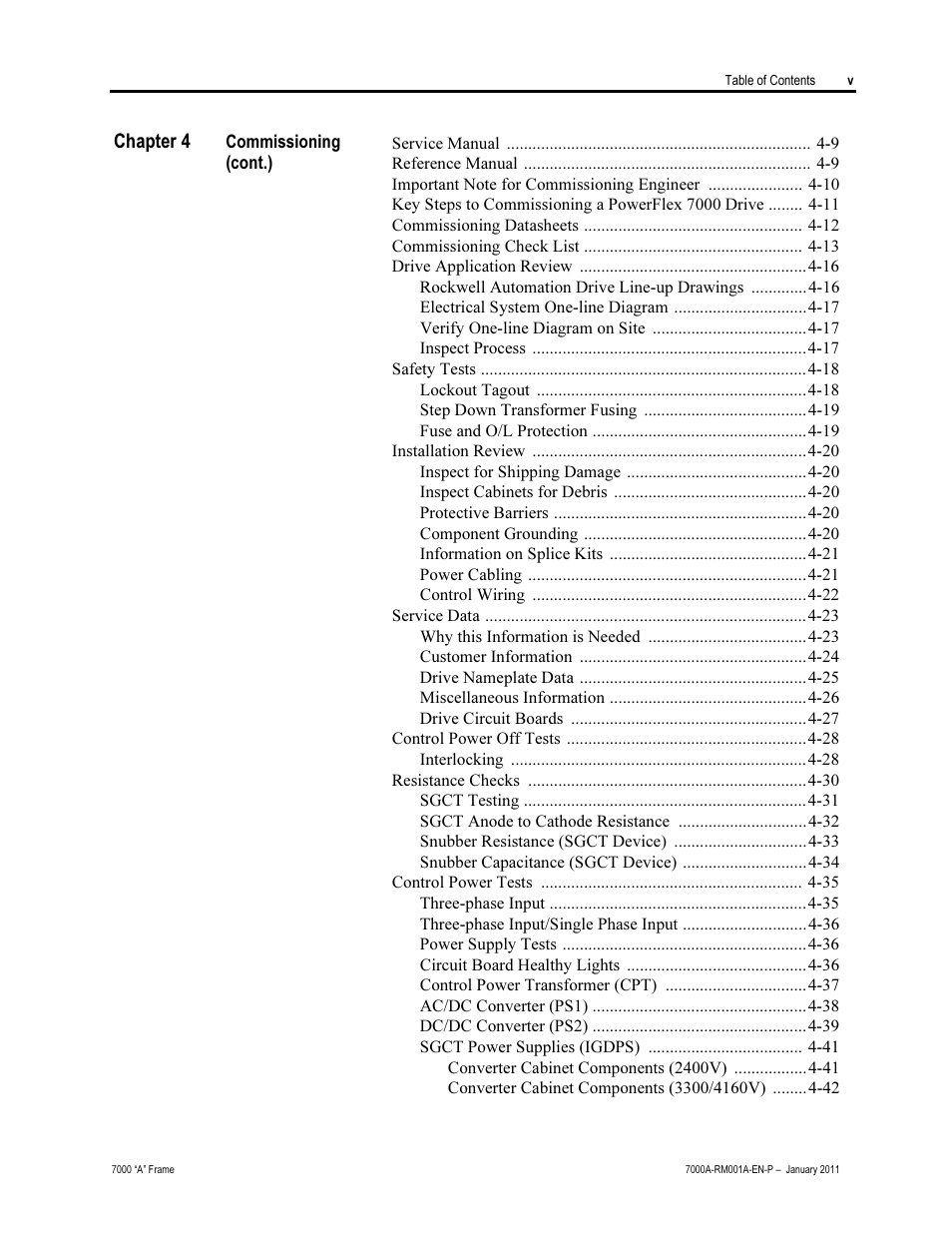 Rockwell Automation 7000A PowerFlex Medium Voltage AC Drive - Air-Cooled (A Frame) User Manual | Page 7 / 412