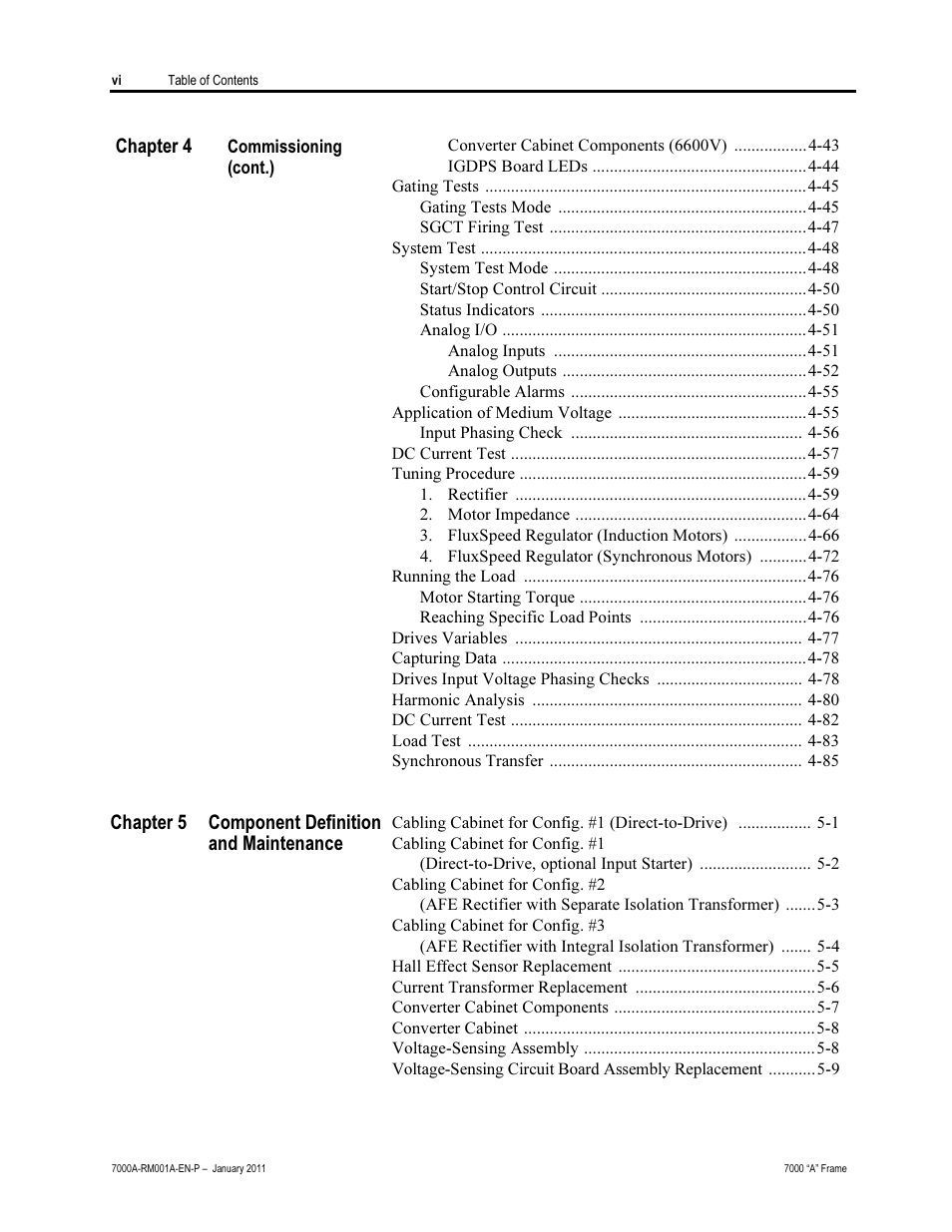 Rockwell Automation 7000A PowerFlex Medium Voltage AC Drive - Air-Cooled (A Frame) User Manual | Page 8 / 412