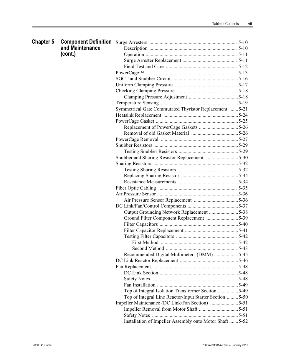 Rockwell Automation 7000A PowerFlex Medium Voltage AC Drive - Air-Cooled (A Frame) User Manual | Page 9 / 412