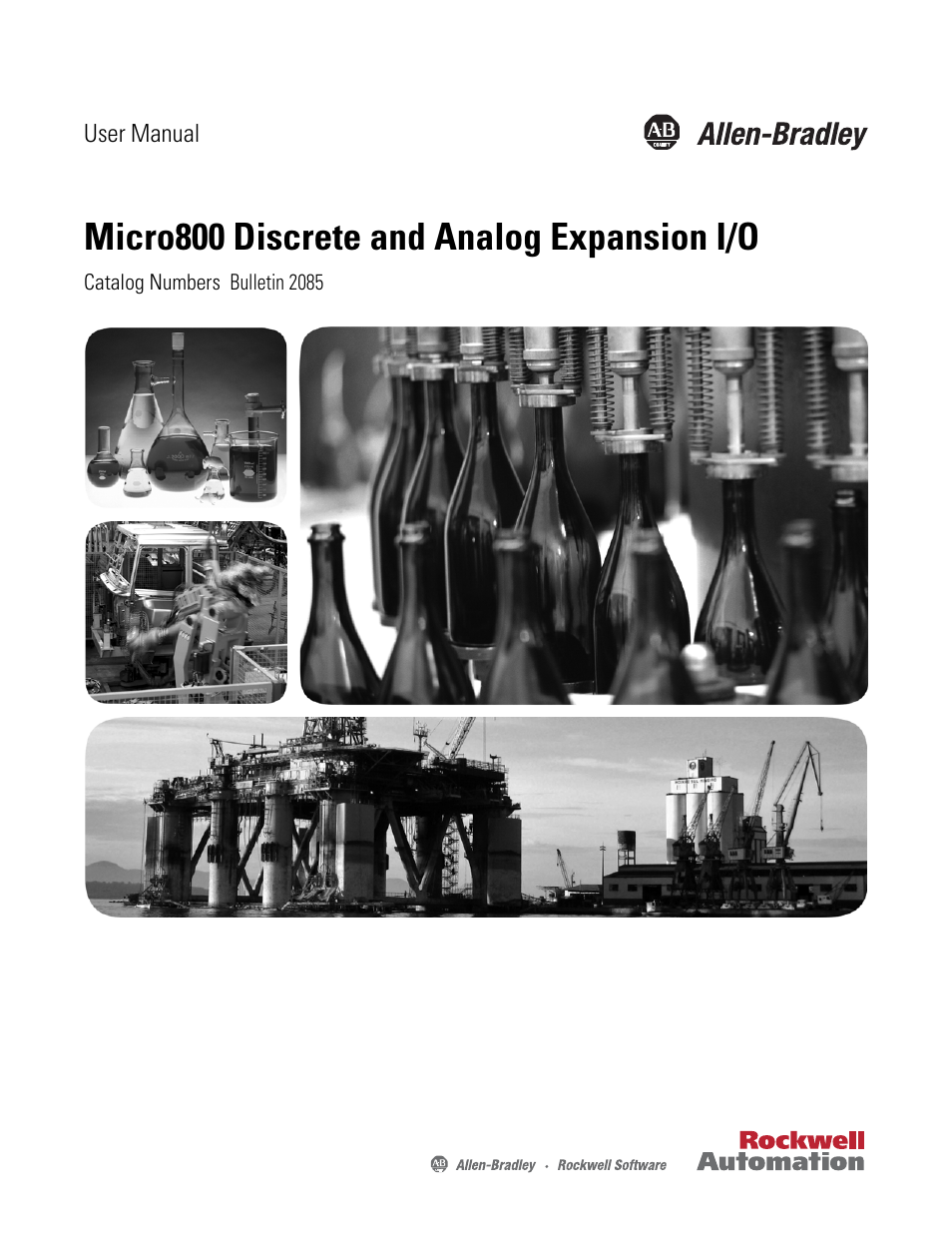 Rockwell Automation 2085 Micro800 Discrete and Analog Expansion I/O Modules User Manual | 78 pages