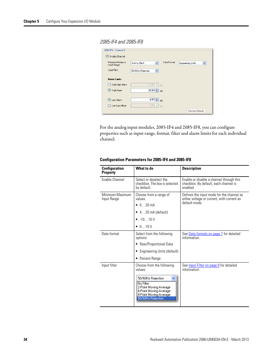 2085-if4 and 2085-if8 | Rockwell Automation 2085 Micro800 Discrete and Analog Expansion I/O Modules User Manual | Page 42 / 78