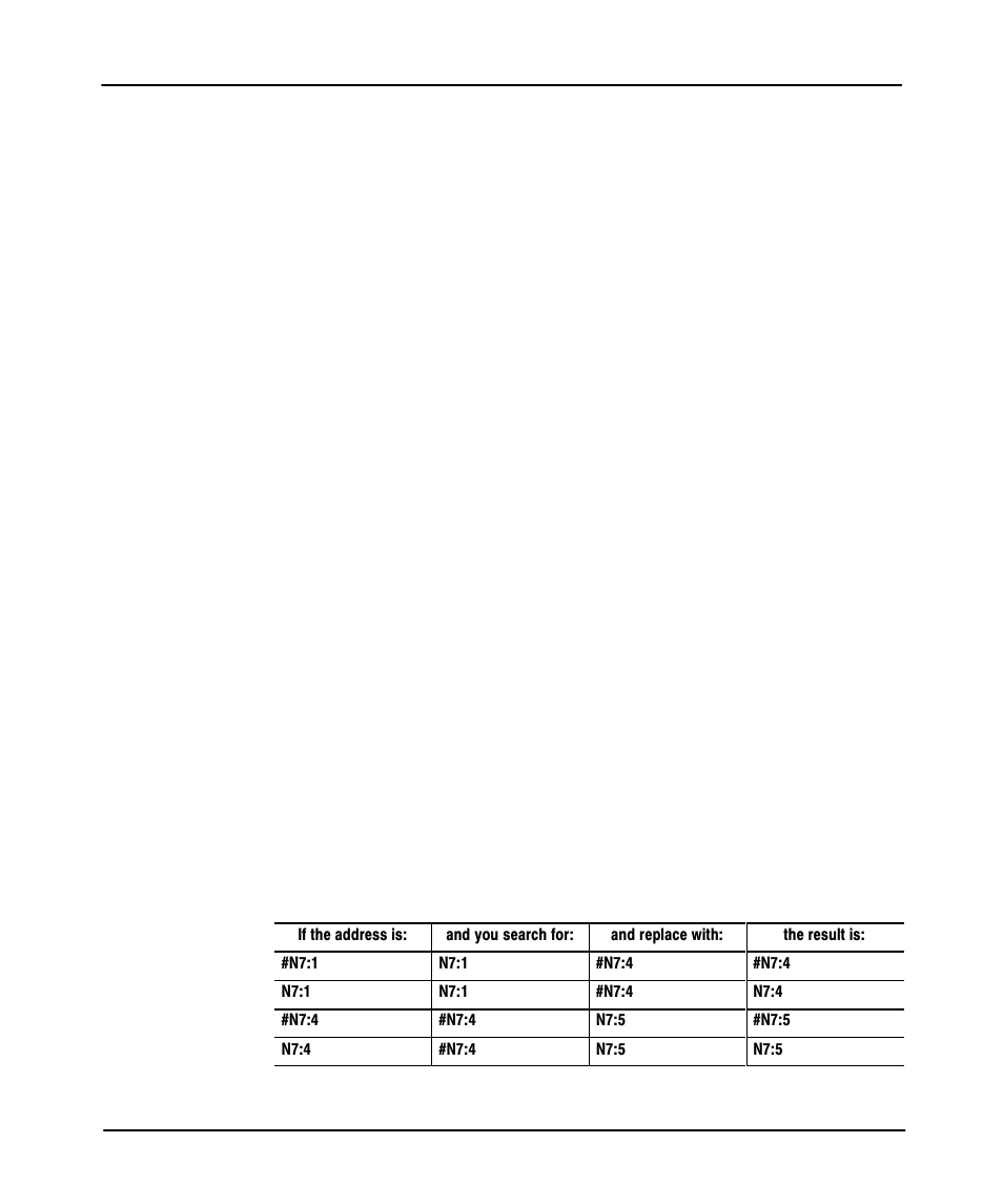The search function, 6œ12, Preface | Searching for instructions and addresses | Rockwell Automation 9323-PA1E USER MANUAL APS 6.0 User Manual | Page 103 / 424