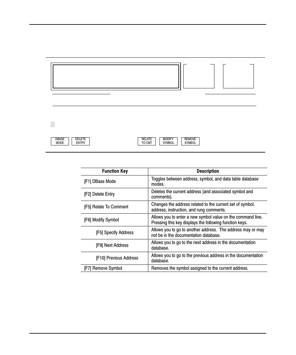 Address/symbol window | Rockwell Automation 9323-PA1E USER MANUAL APS 6.0 User Manual | Page 135 / 424