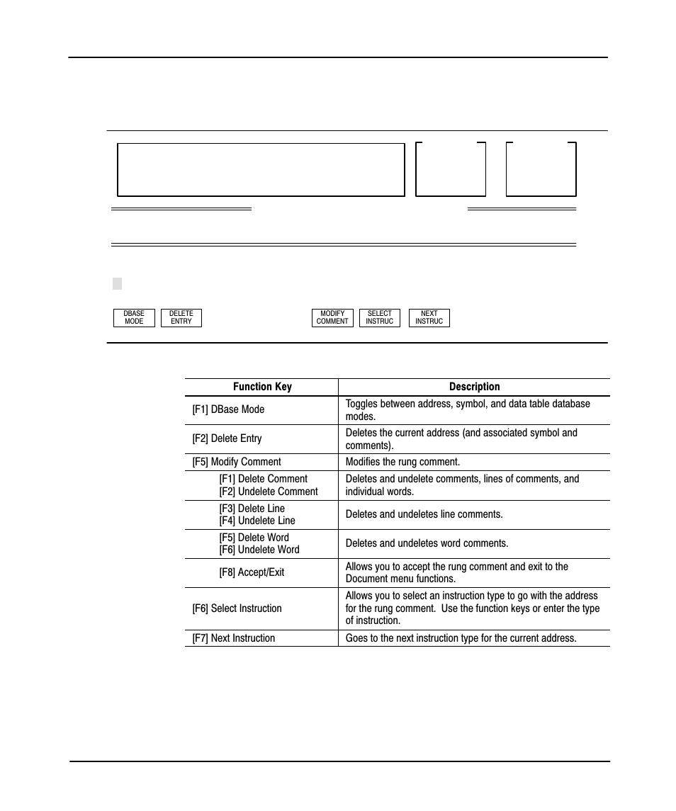 Preface, Rung comment window | Rockwell Automation 9323-PA1E USER MANUAL APS 6.0 User Manual | Page 138 / 424
