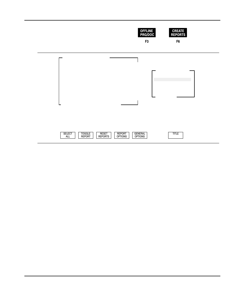 Offline config, Begin at the main menu and press, Then | The following display appears | Rockwell Automation 9323-PA1E USER MANUAL APS 6.0 User Manual | Page 177 / 424