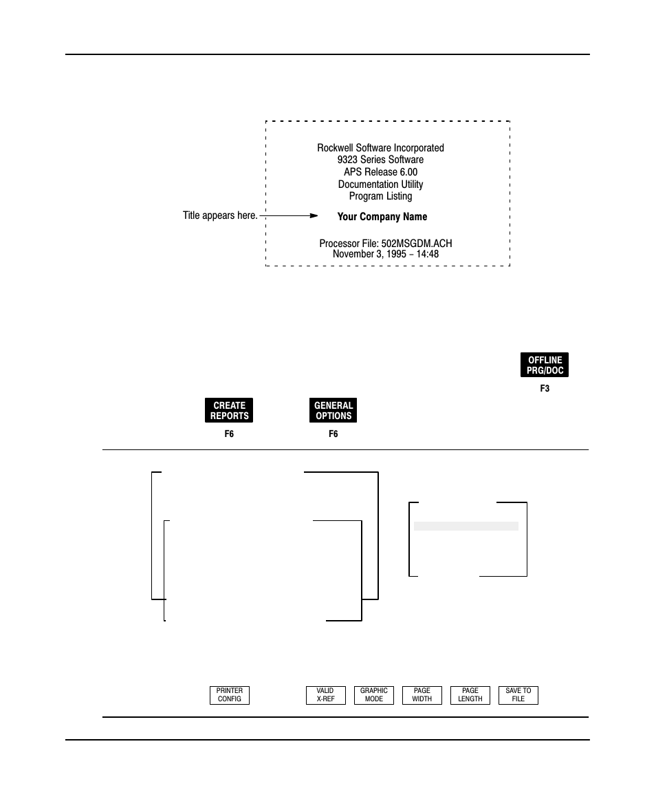 10œ19, Configuring the report page layout, Offline config | Rockwell Automation 9323-PA1E USER MANUAL APS 6.0 User Manual | Page 191 / 424