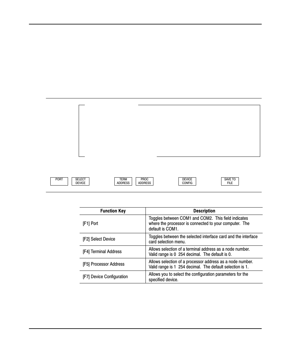 Df1 half-duplex slave device configuration | Rockwell Automation 9323-PA1E USER MANUAL APS 6.0 User Manual | Page 217 / 424