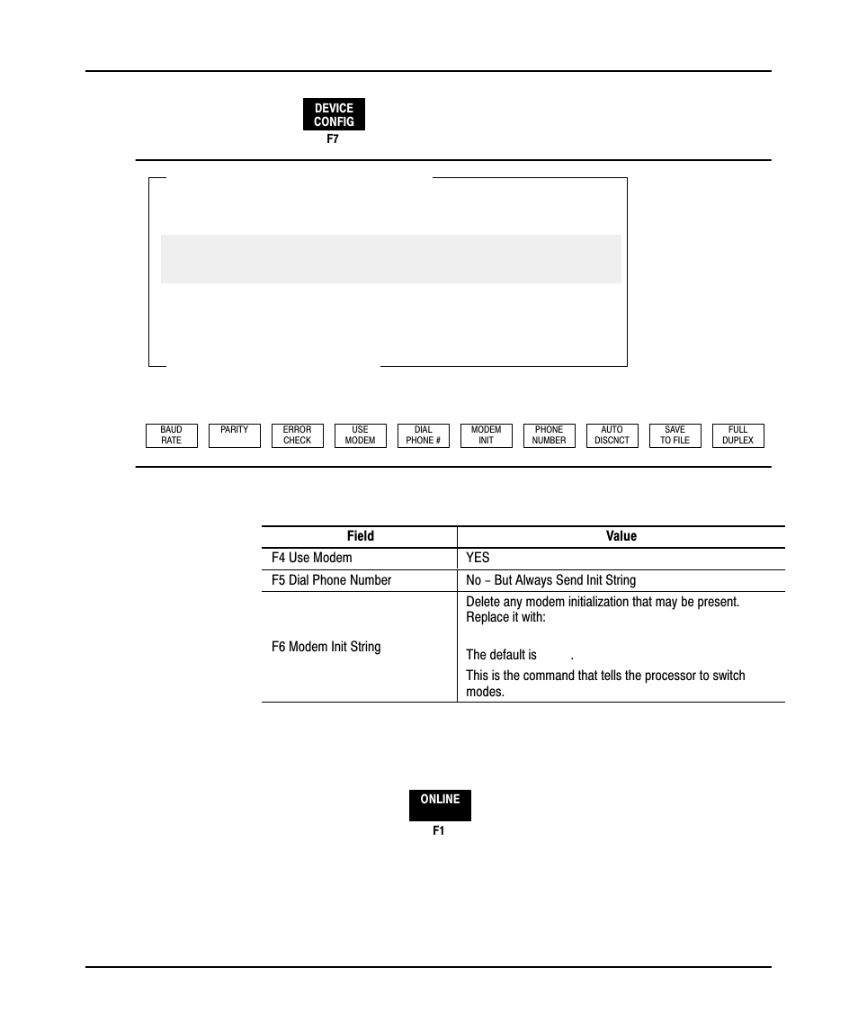 Offline config, Press, You see | Set the fields as follows | Rockwell Automation 9323-PA1E USER MANUAL APS 6.0 User Manual | Page 271 / 424