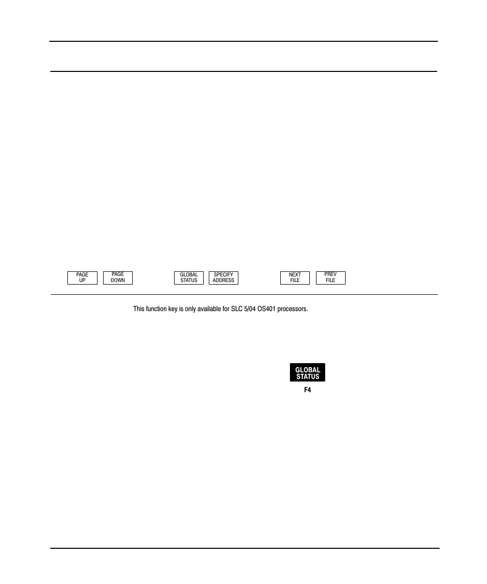 Preface, Offline config, Status file for slc 5/04 processors (display 4) | The following screen appears | Rockwell Automation 9323-PA1E USER MANUAL APS 6.0 User Manual | Page 319 / 424