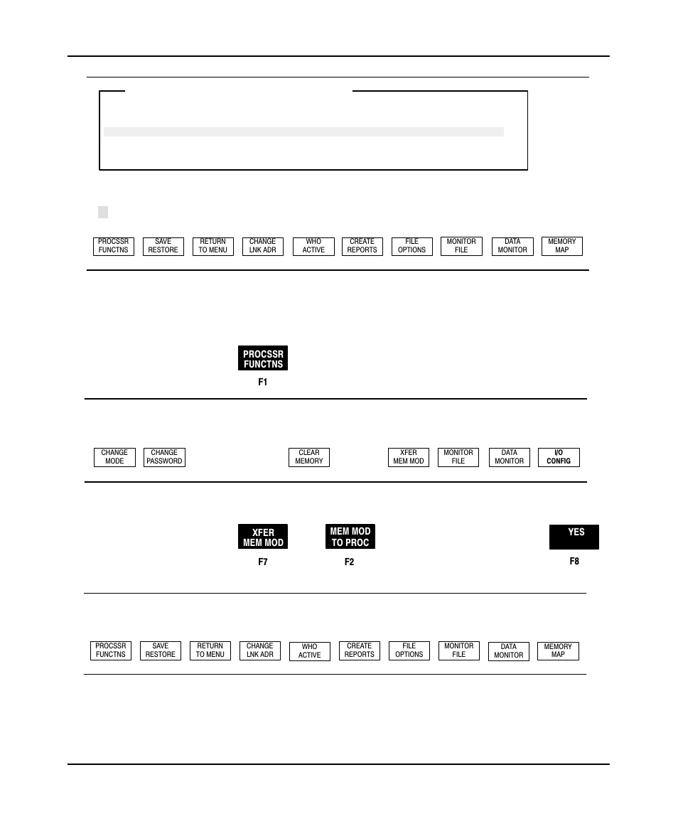 Offline config, The following menu choices appear, Press | Then, Accept the transfer by pressing | Rockwell Automation 9323-PA1E USER MANUAL APS 6.0 User Manual | Page 369 / 424