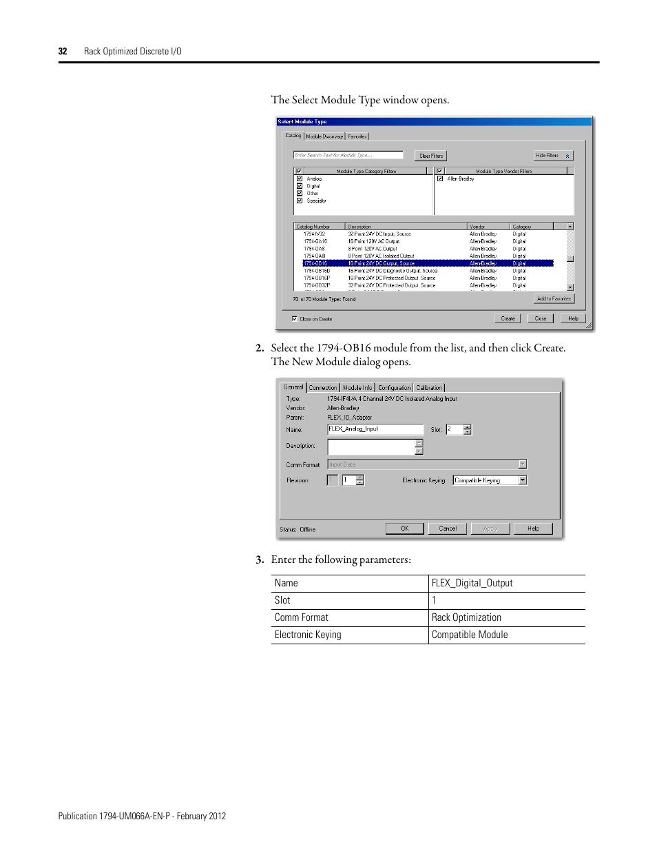 Rockwell Automation 1794-AENTR_AENTRXT FLEX I/O Dual Port EtherNet/IP Adapter Modules User Manual | Page 40 / 88