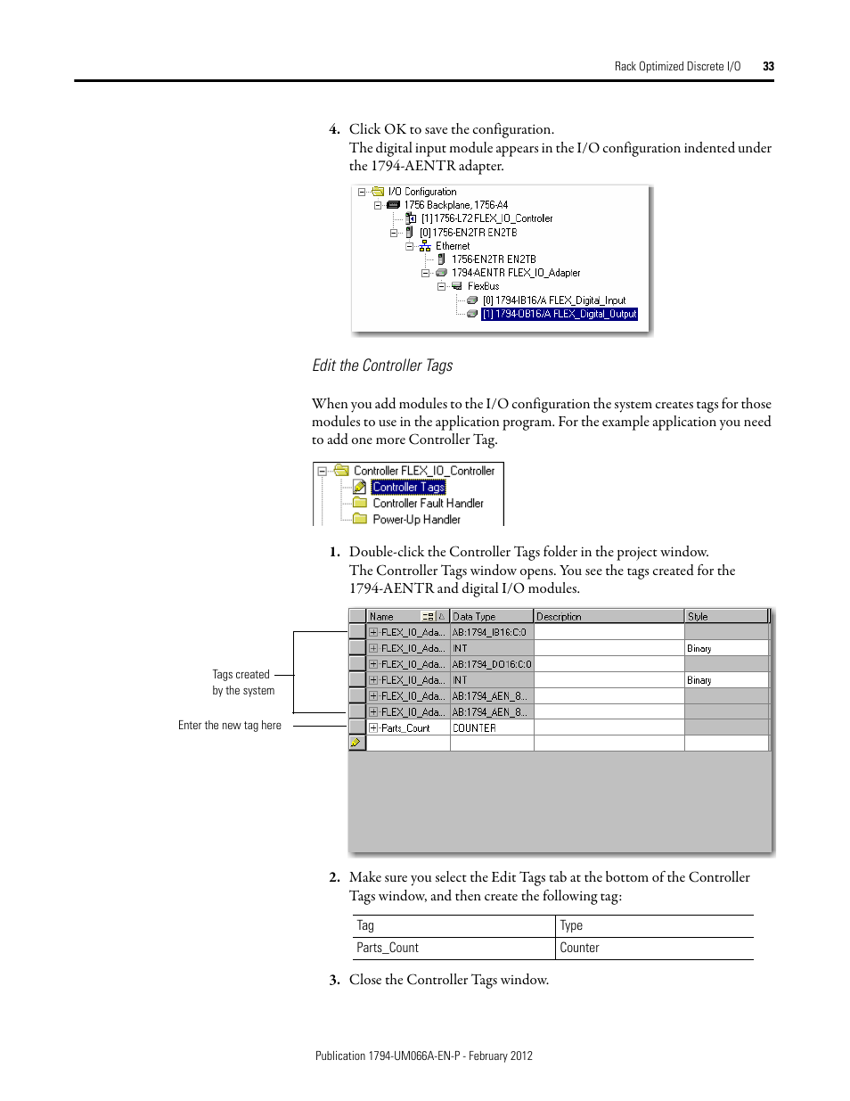 Rockwell Automation 1794-AENTR_AENTRXT FLEX I/O Dual Port EtherNet/IP Adapter Modules User Manual | Page 41 / 88