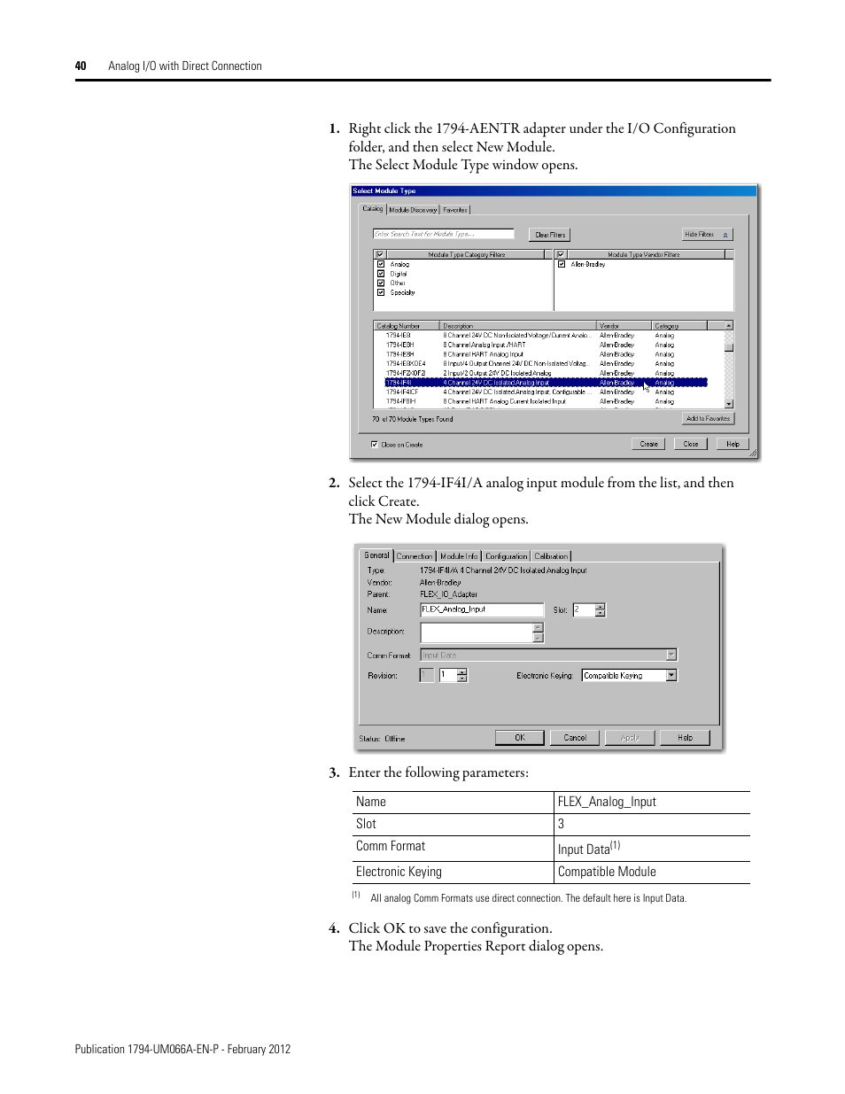 Rockwell Automation 1794-AENTR_AENTRXT FLEX I/O Dual Port EtherNet/IP Adapter Modules User Manual | Page 48 / 88