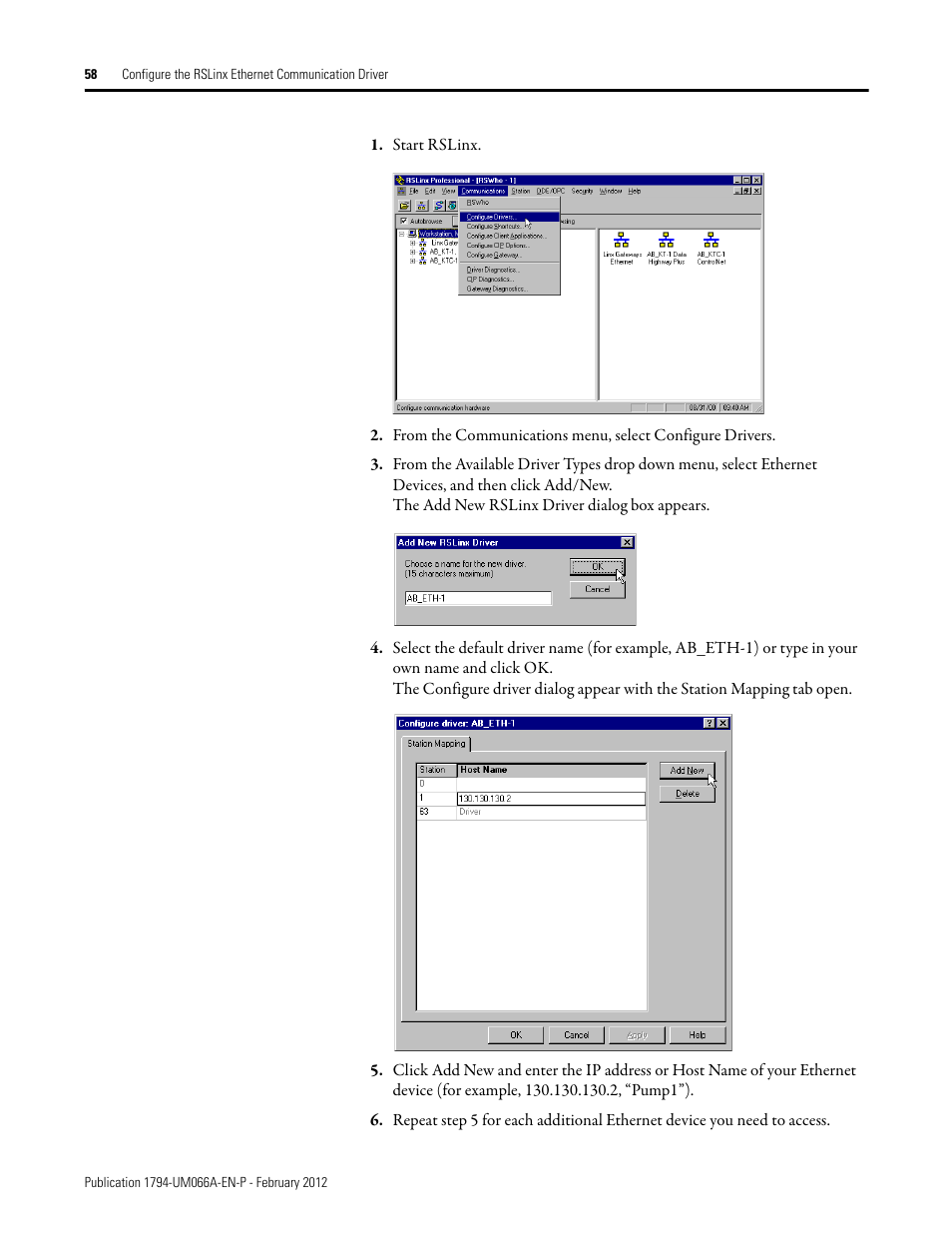 Rockwell Automation 1794-AENTR_AENTRXT FLEX I/O Dual Port EtherNet/IP Adapter Modules User Manual | Page 66 / 88
