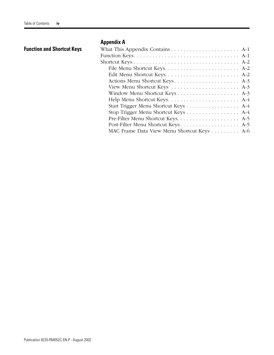 Rockwell Automation 9220-WINTA ControlNet Traffic Analyzer Reference Manual User Manual | Page 10 / 96