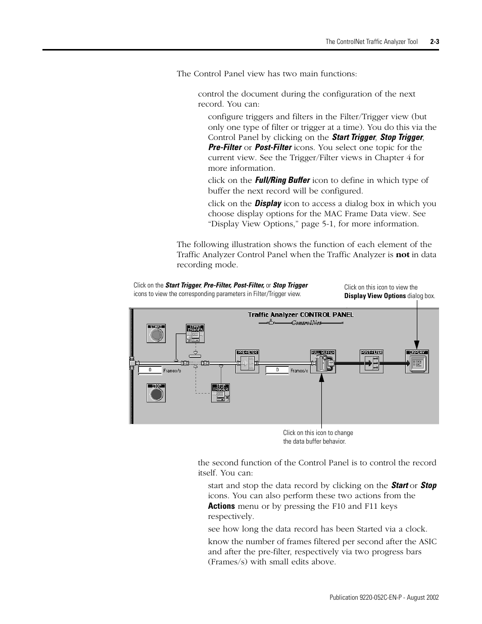Rockwell Automation 9220-WINTA ControlNet Traffic Analyzer Reference Manual User Manual | Page 23 / 96
