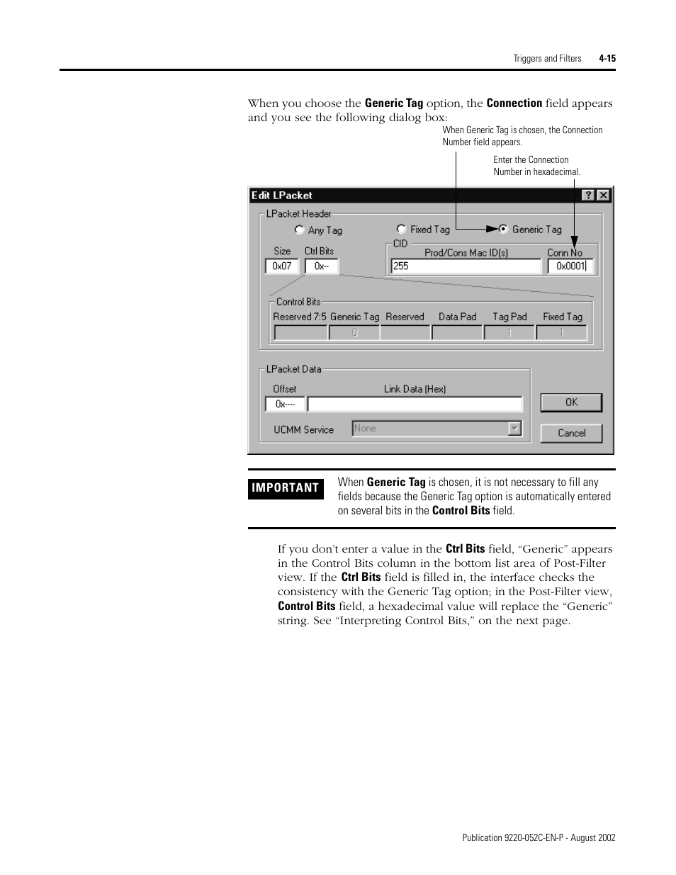 Rockwell Automation 9220-WINTA ControlNet Traffic Analyzer Reference Manual User Manual | Page 49 / 96