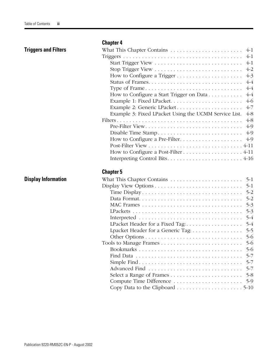 Rockwell Automation 9220-WINTA ControlNet Traffic Analyzer Reference Manual User Manual | Page 8 / 96