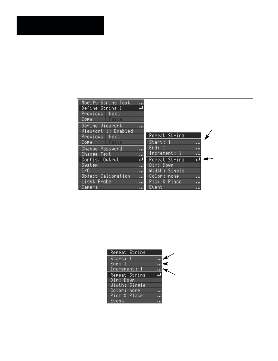Using repeat string | Rockwell Automation 5370-CUPK Color CVIM USER-PAK Option User Manual | Page 117 / 160