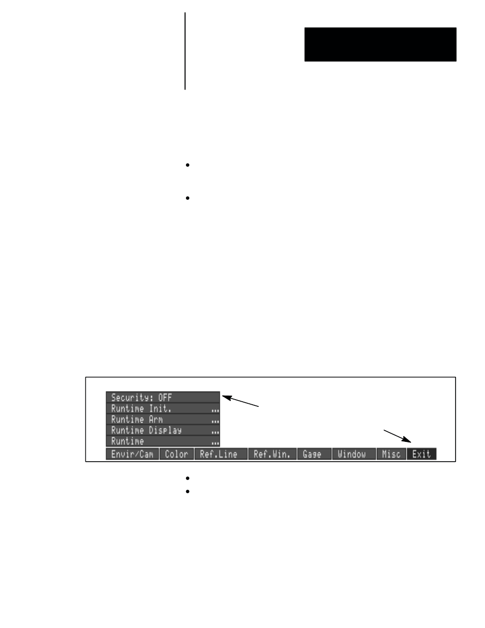 Setting security on / off | Rockwell Automation 5370-CUPK Color CVIM USER-PAK Option User Manual | Page 31 / 160