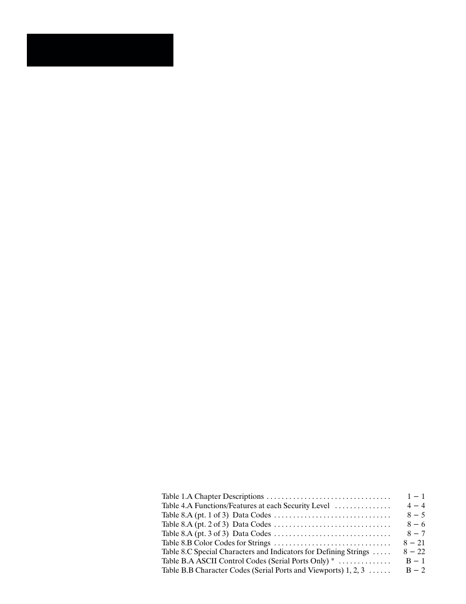 Rockwell Automation 5370-CUPK Color CVIM USER-PAK Option User Manual | Page 6 / 160