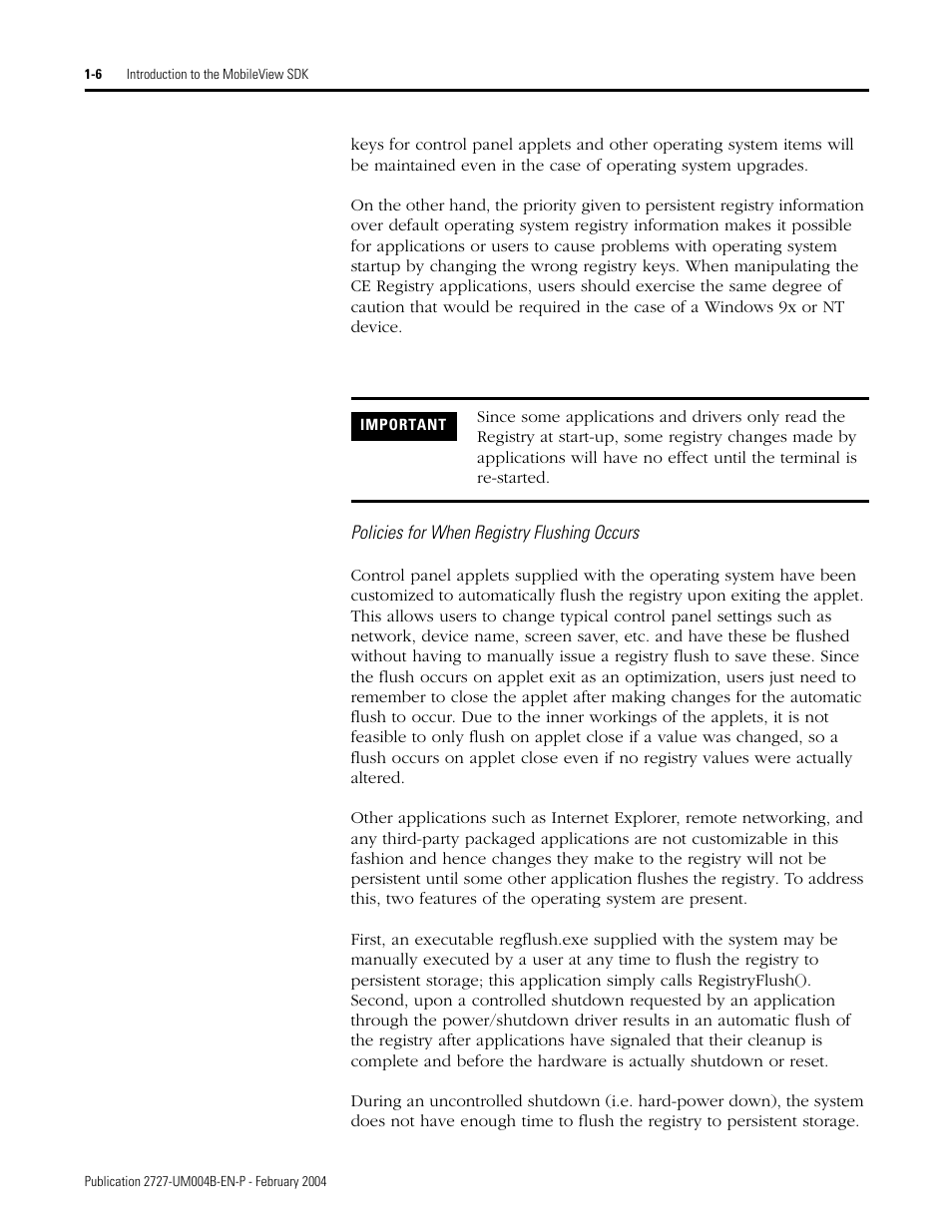 Rockwell Automation 2727-MRSDK MobileView Terminals Software Development Kit User Manual User Manual | Page 12 / 50