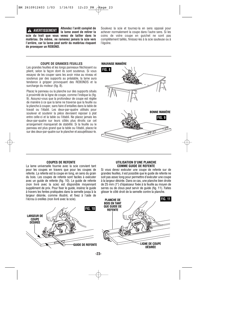 Bosch 1678 User Manual | Page 23 / 40