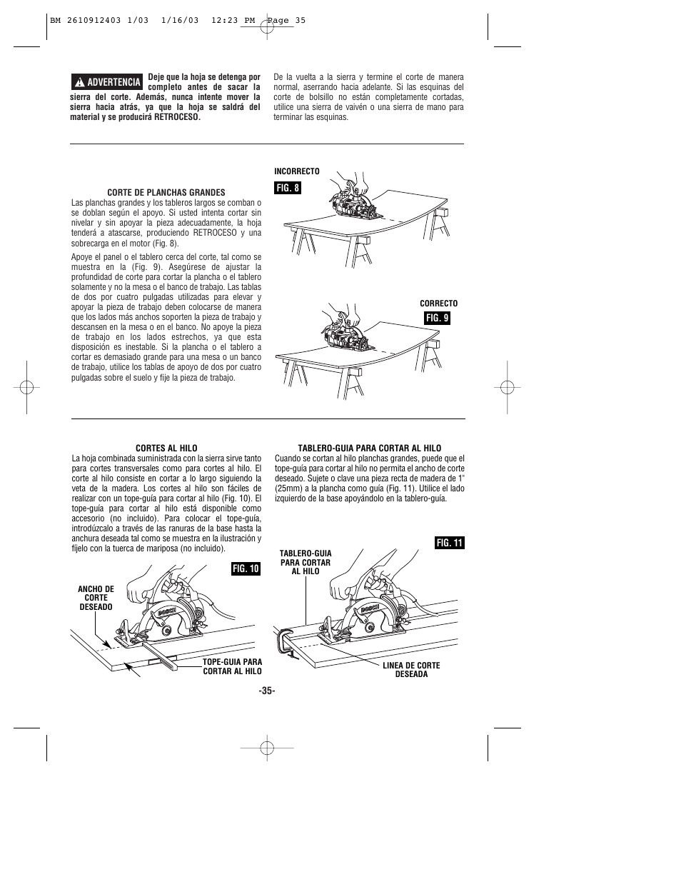 Bosch 1678 User Manual | Page 35 / 40