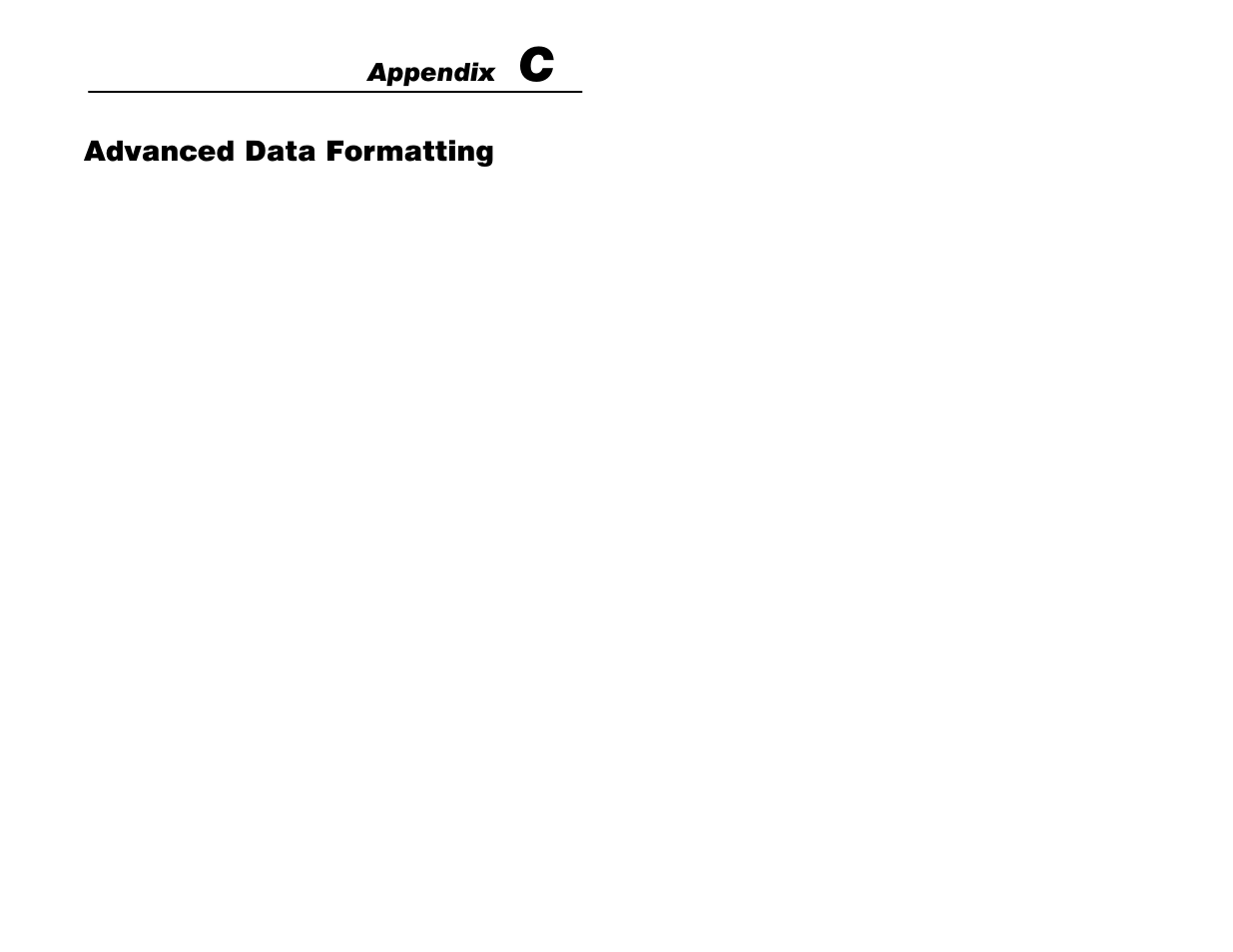 C - advanced data formatting, Adf overview, Advanced data formatting | Rockwell Automation 2755 Cordless Hand-Held Scanner User Manual | Page 92 / 107