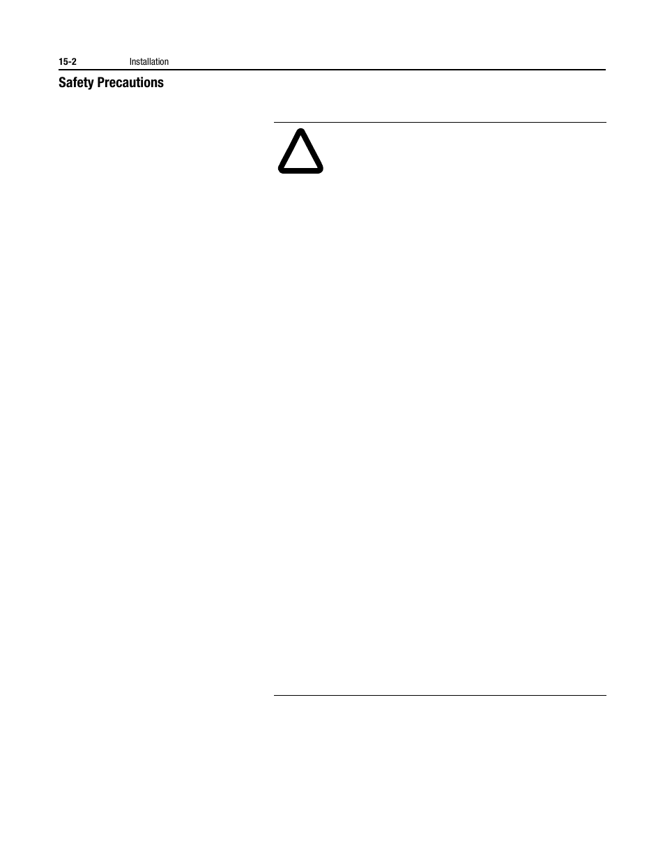 Safety precautions | Rockwell Automation 2364P Parallel DC Bus Supply Config. User Manual | Page 174 / 217