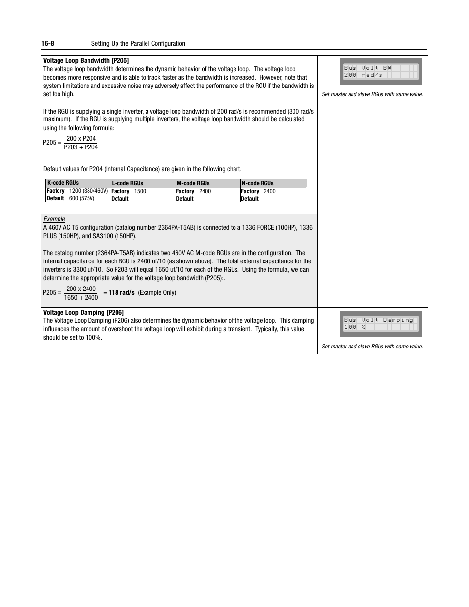 Rockwell Automation 2364P Parallel DC Bus Supply Config. User Manual | Page 198 / 217