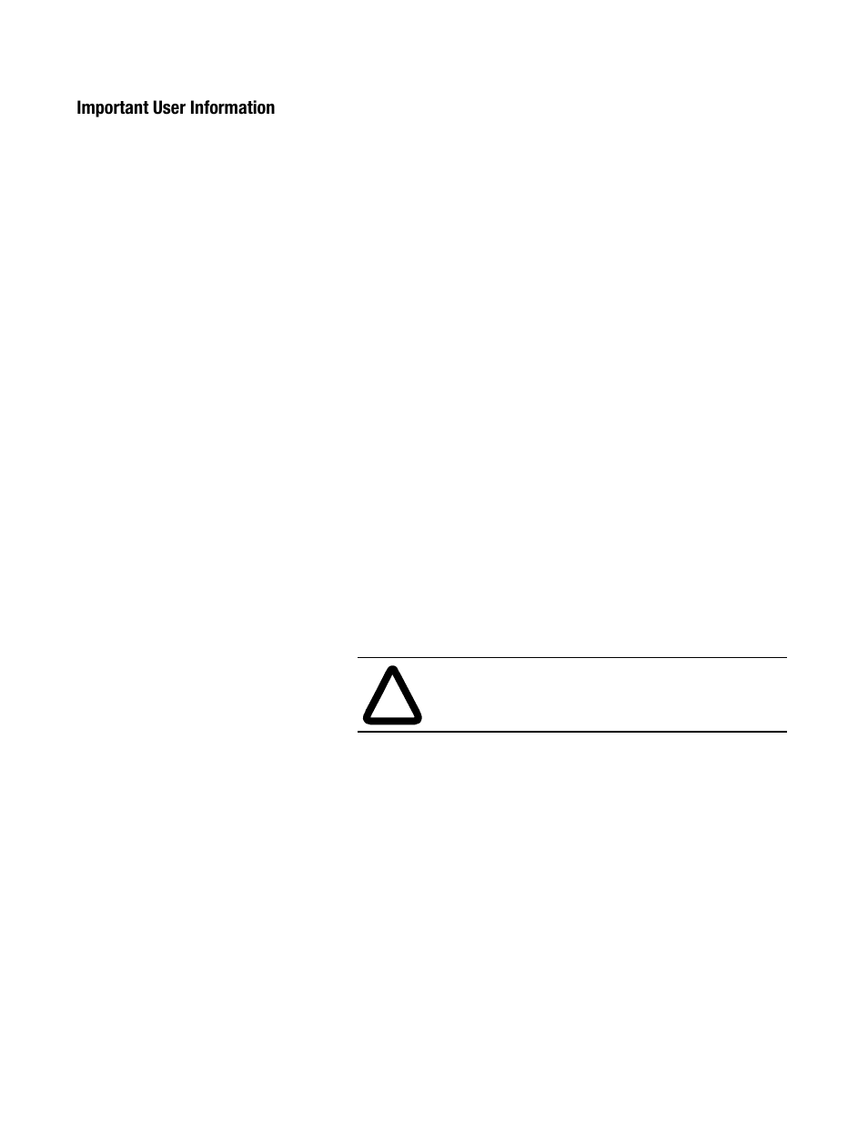 Important user information | Rockwell Automation 2364P Parallel DC Bus Supply Config. User Manual | Page 2 / 217