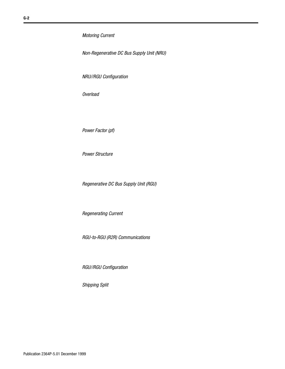 Rockwell Automation 2364P Parallel DC Bus Supply Config. User Manual | Page 214 / 217