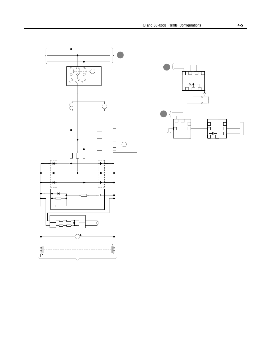 R3 and s3-code parallel configurations 4-5 | Rockwell Automation 2364P Parallel DC Bus Supply Config. User Manual | Page 49 / 217