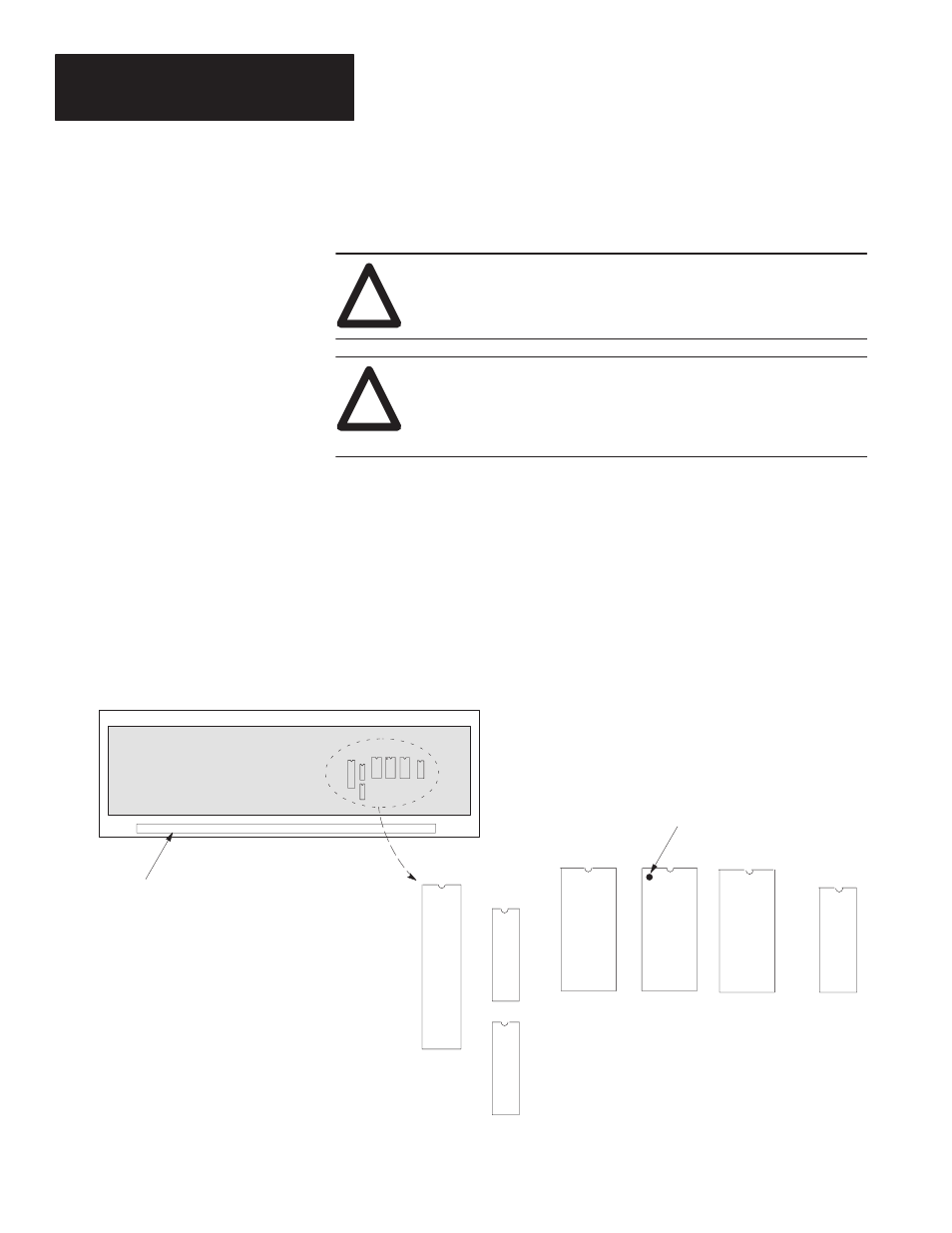 Inserting the eprom | Rockwell Automation 2706 DL20 SERIES G USER MANUAL User Manual | Page 141 / 186