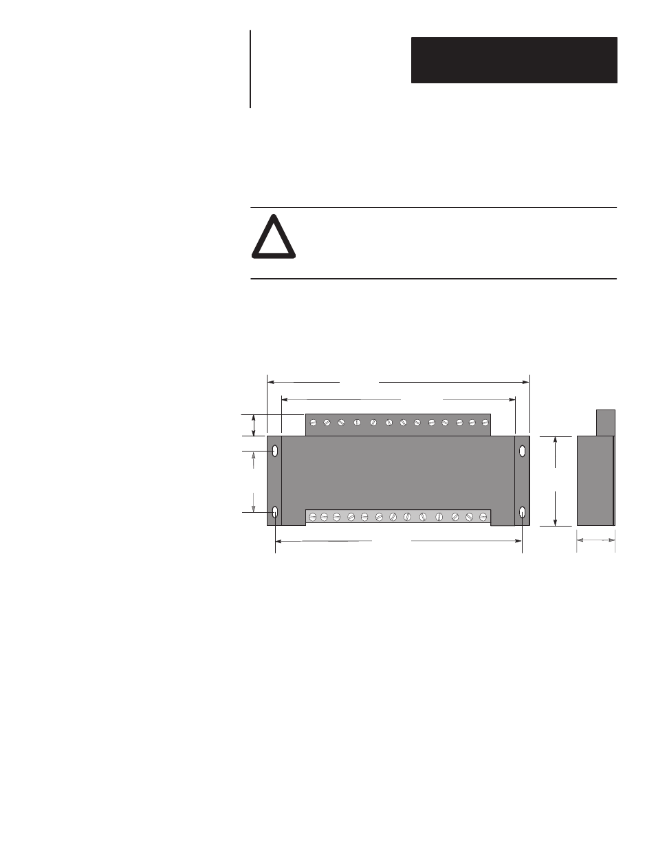 Parallel input converter dimensions | Rockwell Automation 2706 DL20 SERIES G USER MANUAL User Manual | Page 146 / 186