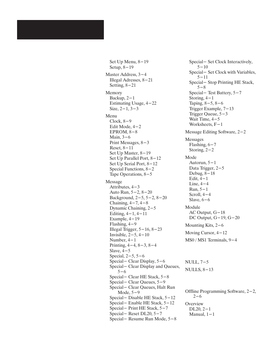 Rockwell Automation 2706 DL20 SERIES G USER MANUAL User Manual | Page 181 / 186